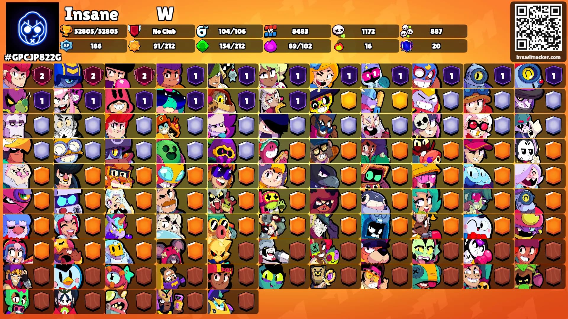 Insane ㅤㅤW's Ranks