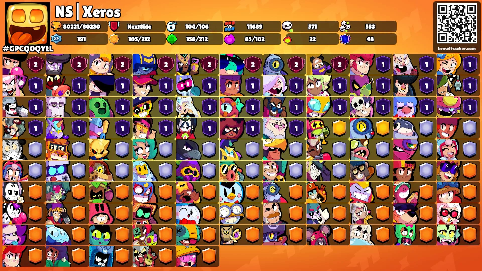 NS|Xeros's Ranks