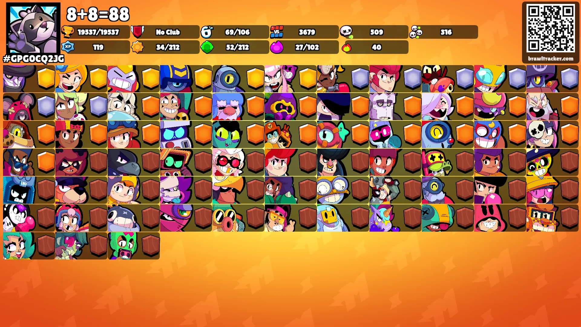 8+8=88's Ranks