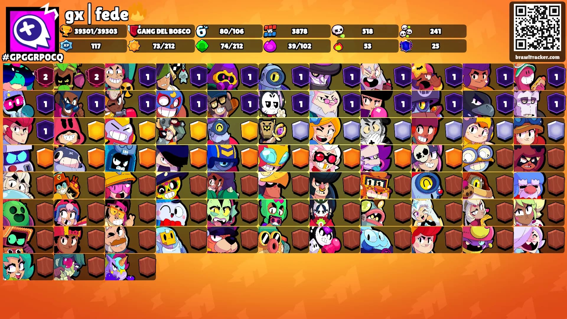gx|fede🔥's Ranks