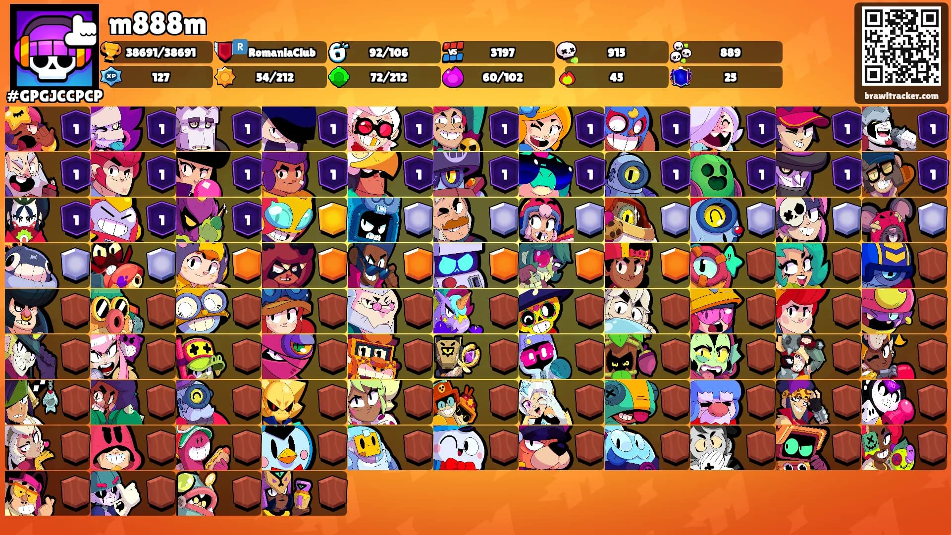 m888m's Ranks