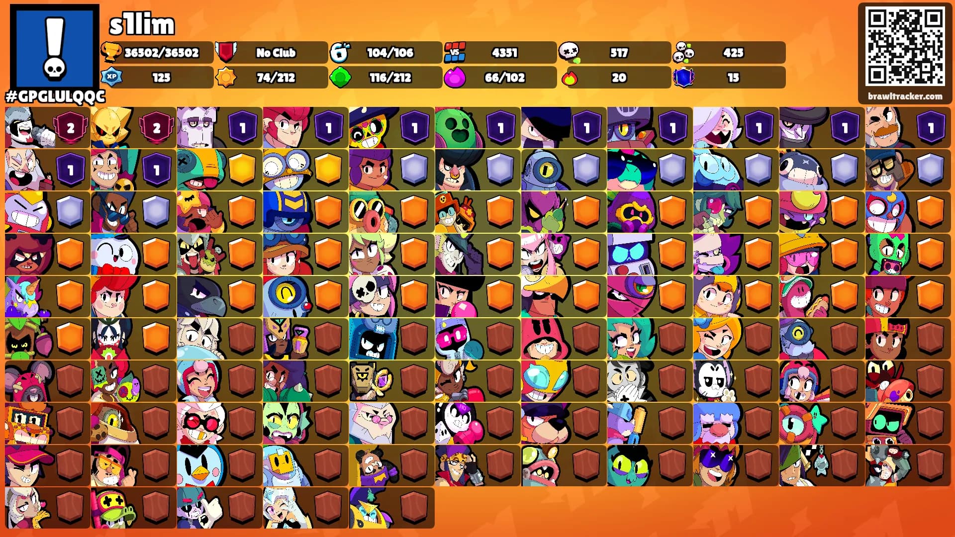 s1lim's Ranks