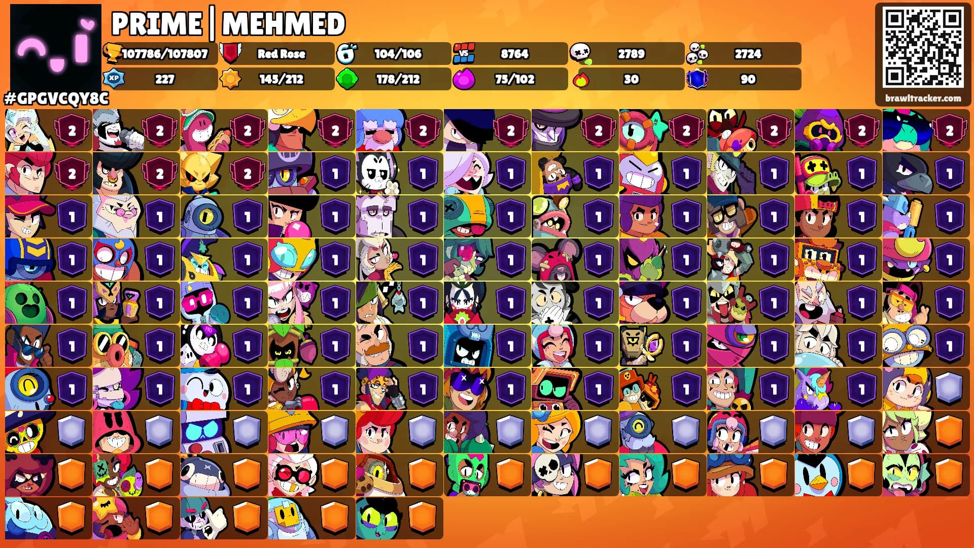 PRIME|MEHMED's Ranks