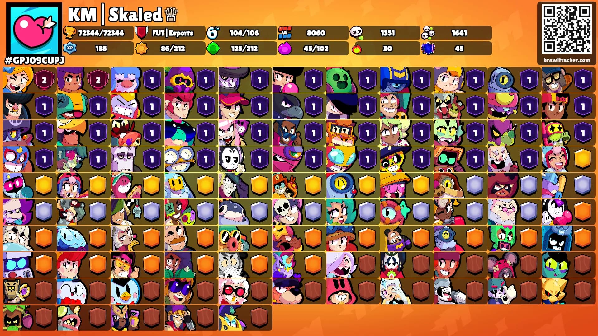 KM|Skaled♕'s Ranks