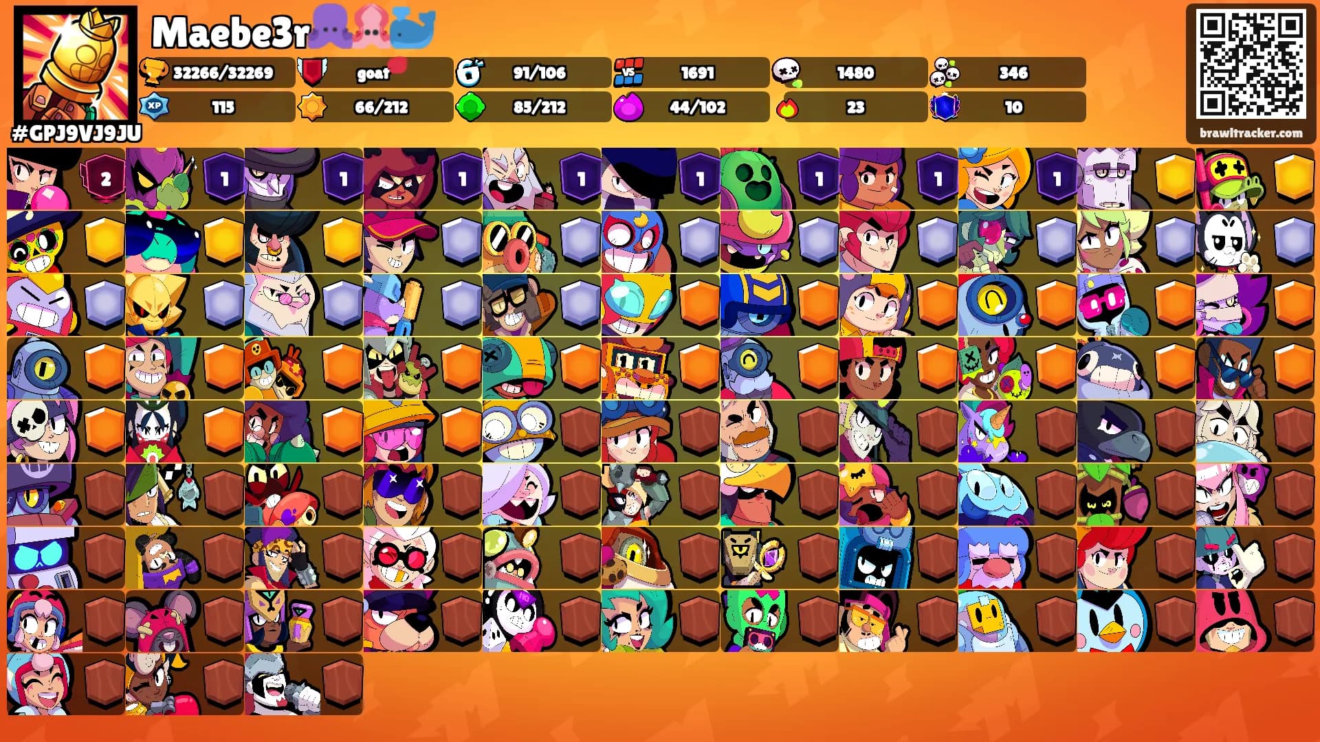 Maebe3r🐙🦑🐳's Ranks