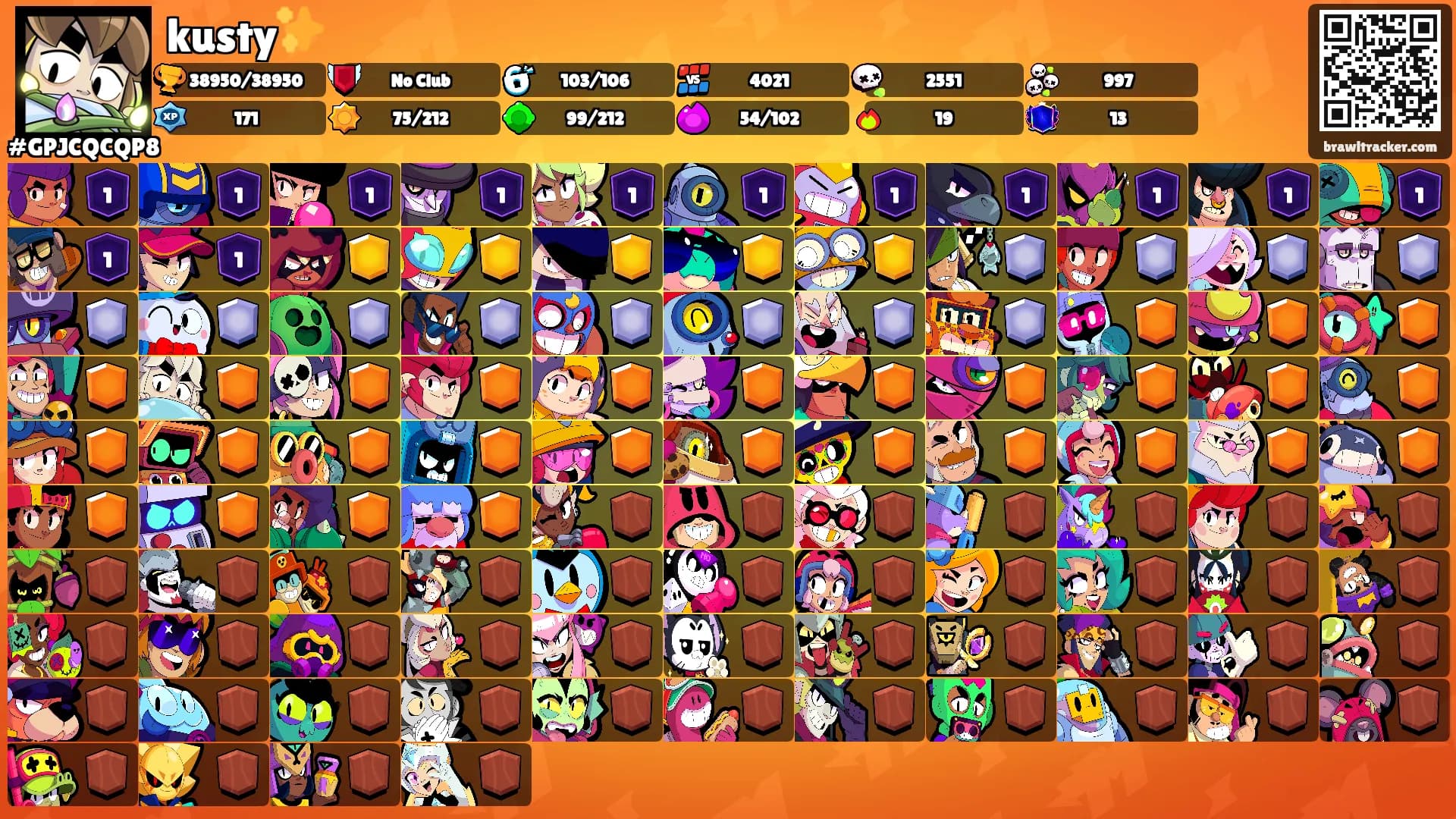 kusty✨'s Ranks