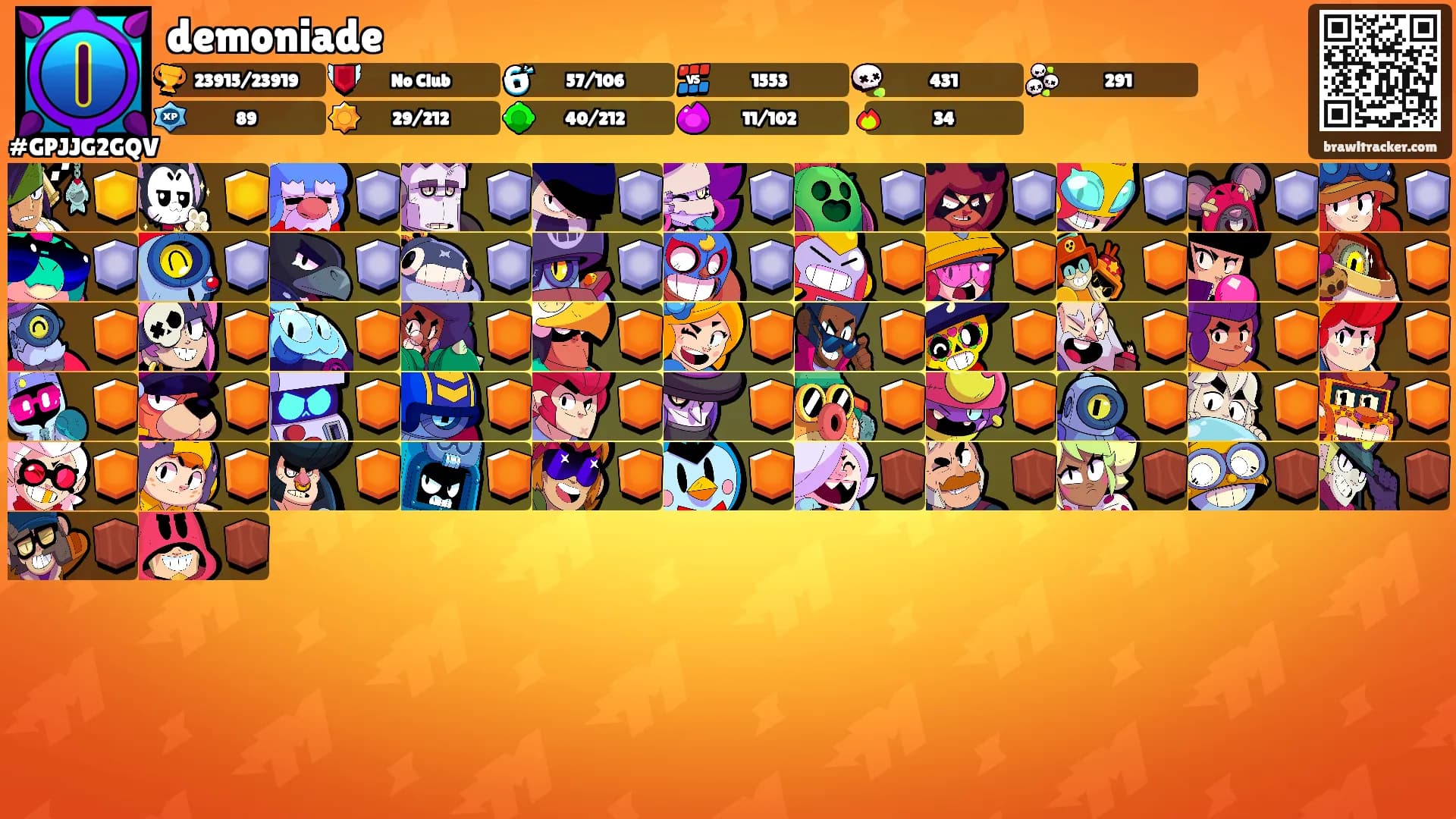 demoniade's Ranks