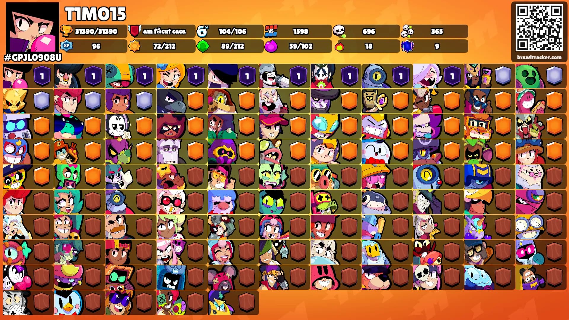 T1MO15's Ranks
