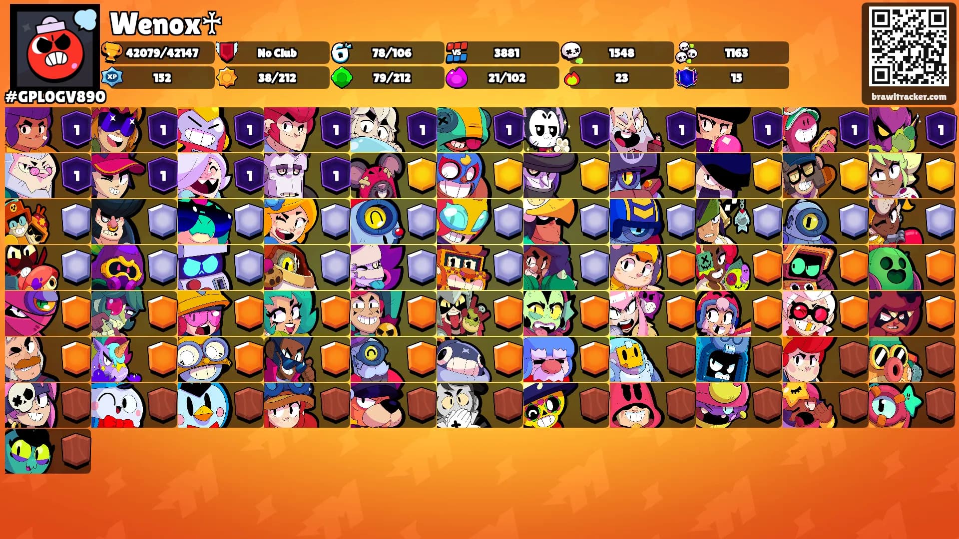 Wenox♰'s Ranks