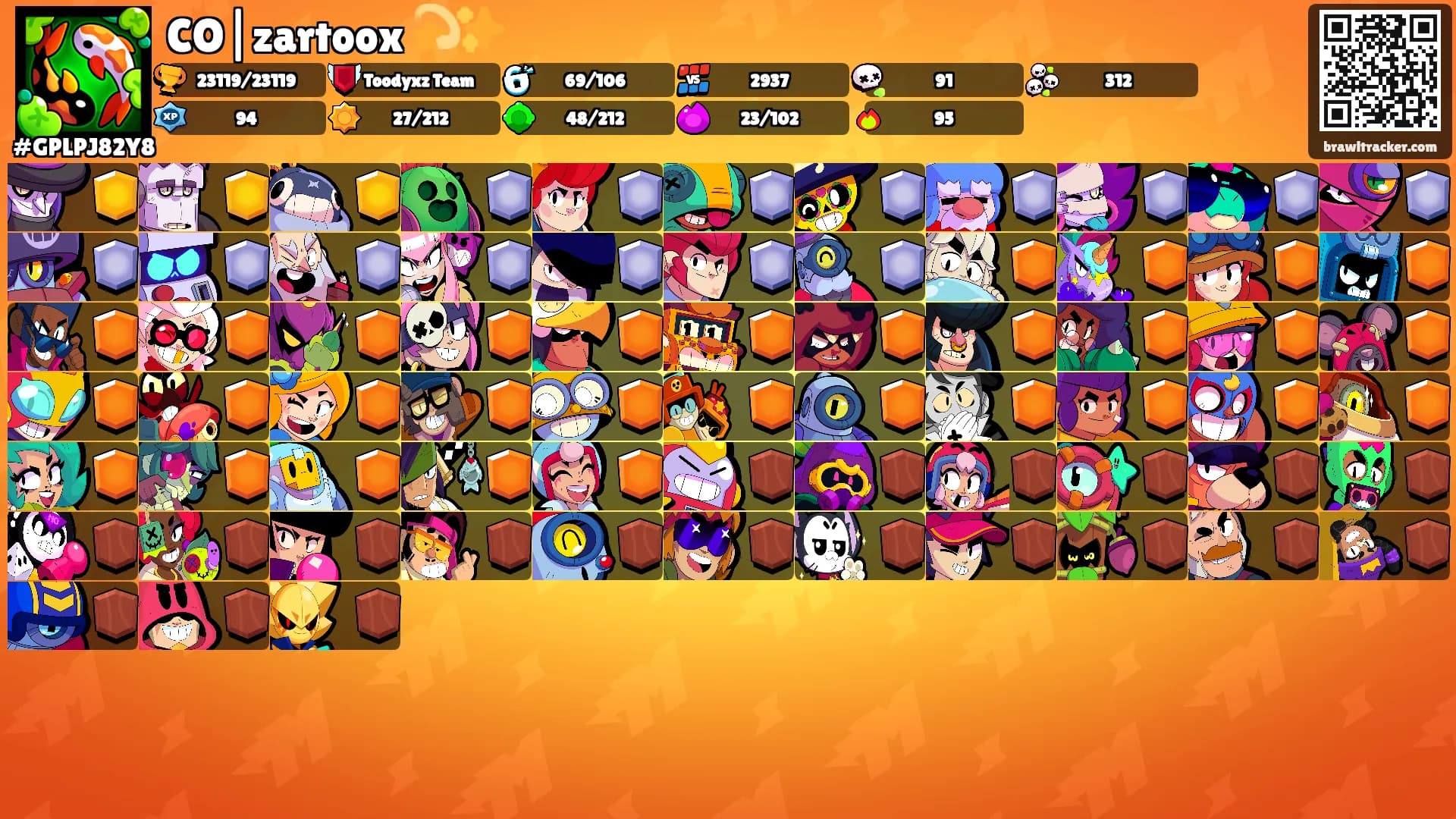 CO|zartoox 💫✨'s Ranks