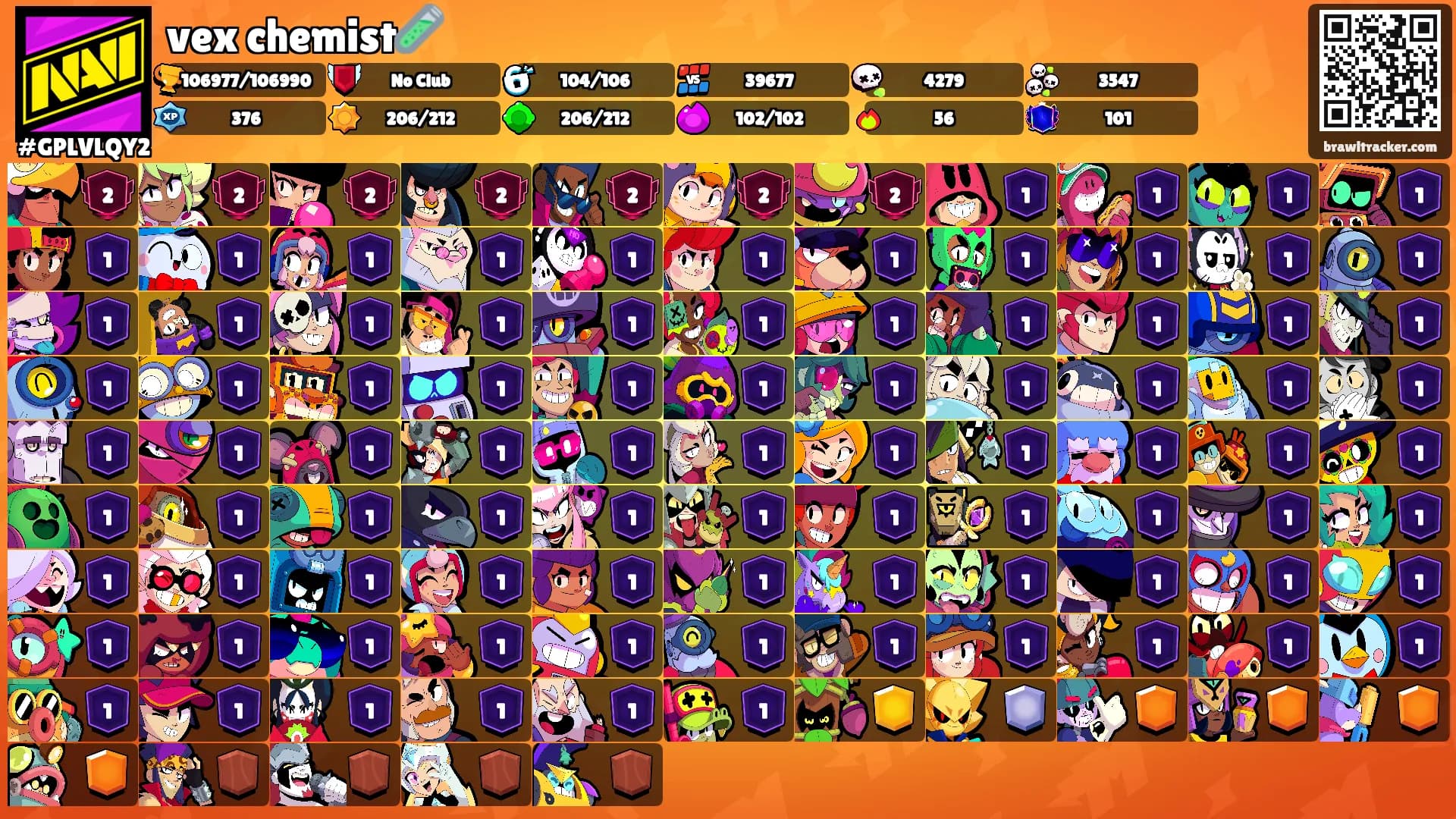 vex chemist🧪's Ranks