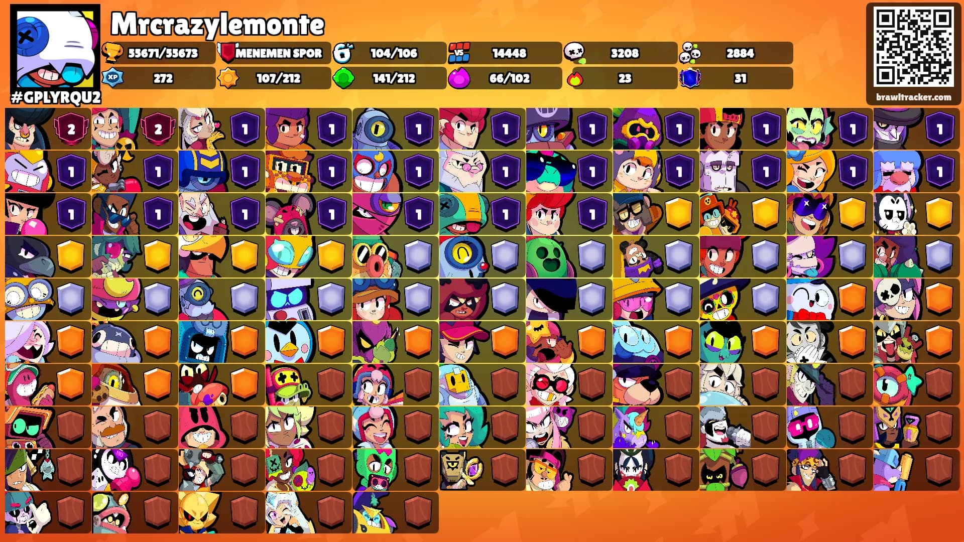 Mrcrazylemonte's Ranks