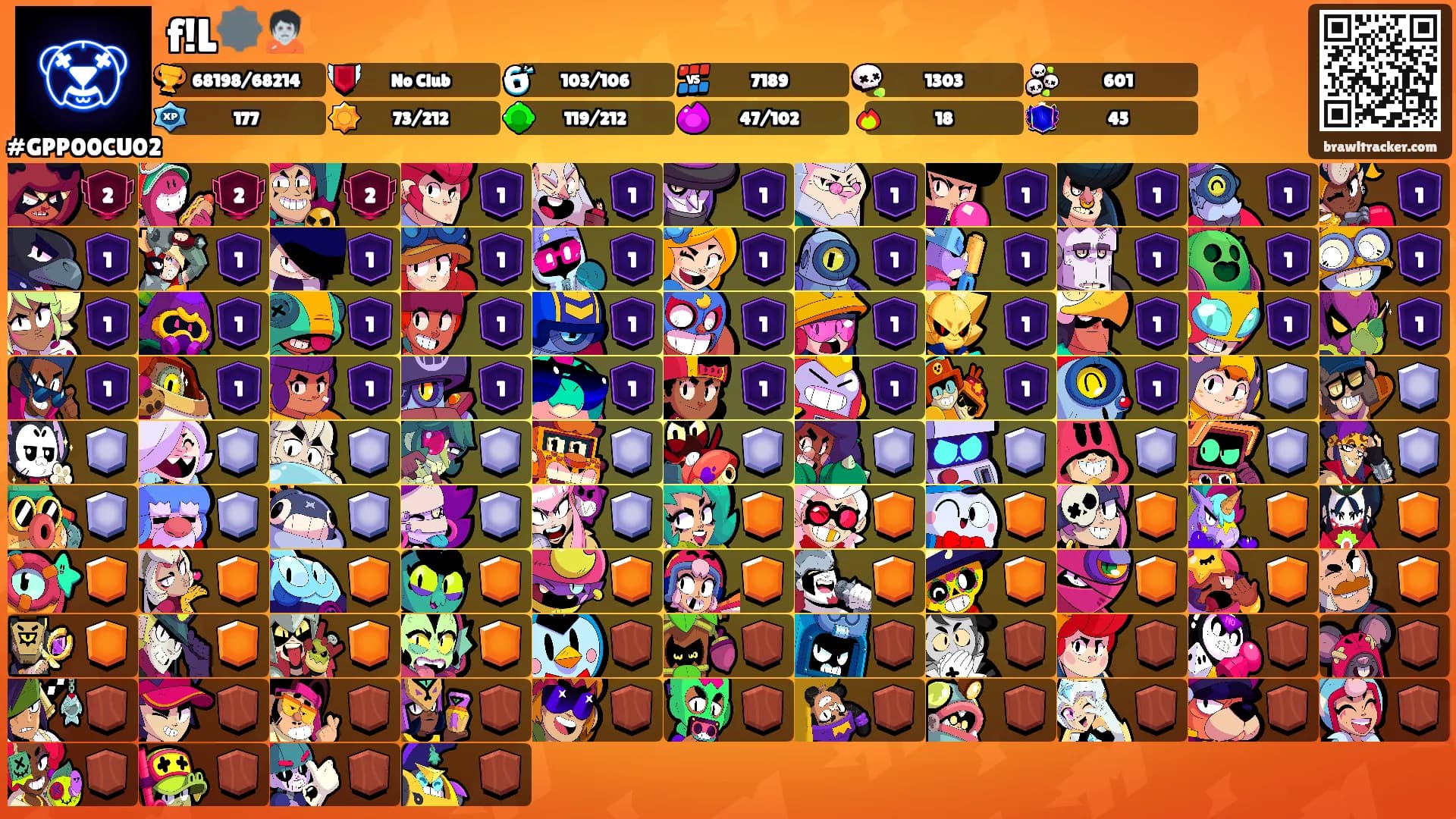 f!L🕸️🧟's Ranks