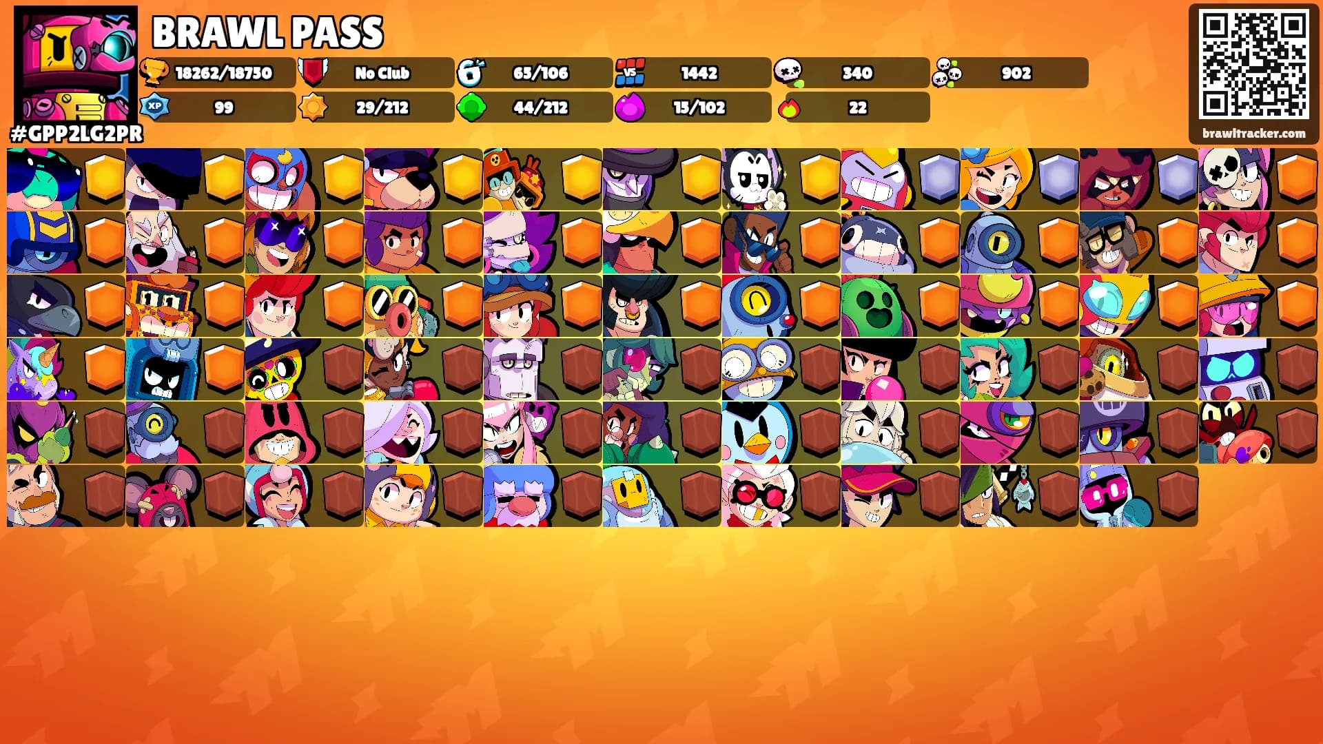 BRAWL PASS's Ranks