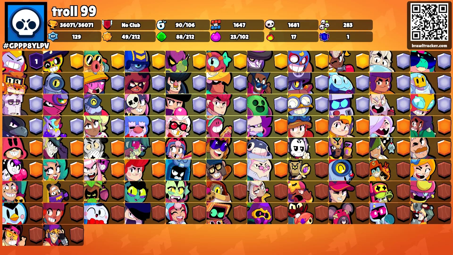 troll 99's Ranks