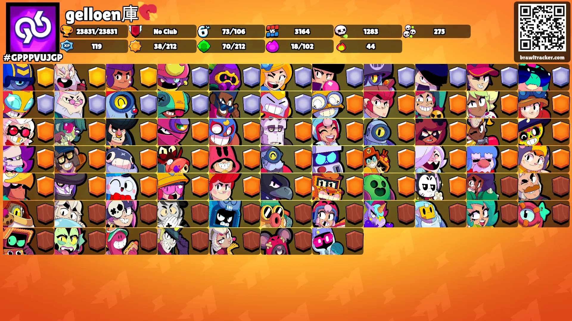 gelloen庫💘's Ranks