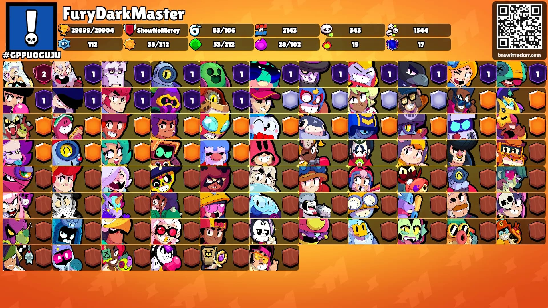 FuryDarkMaster's Ranks