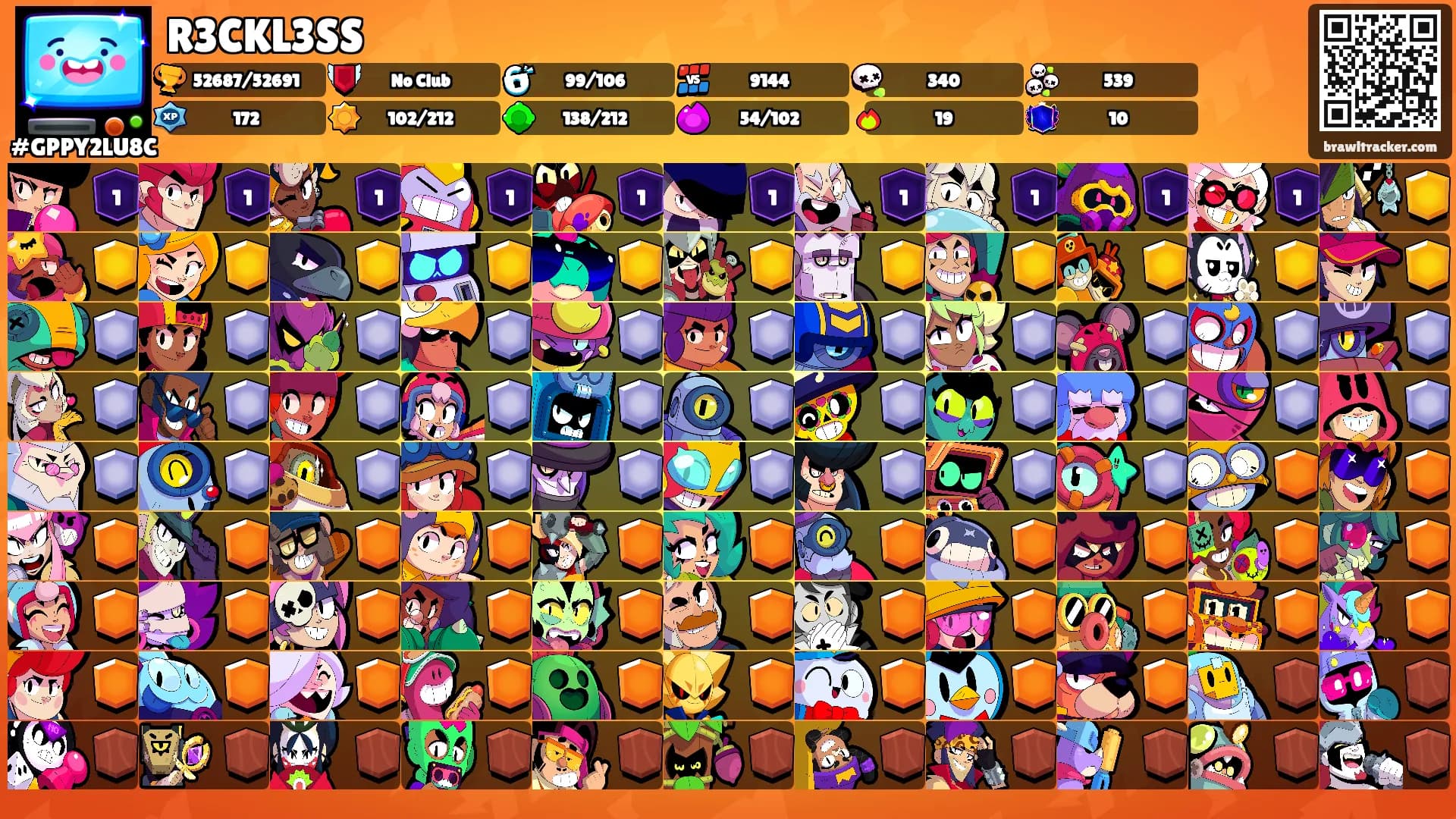 R3CKL3SS's Ranks