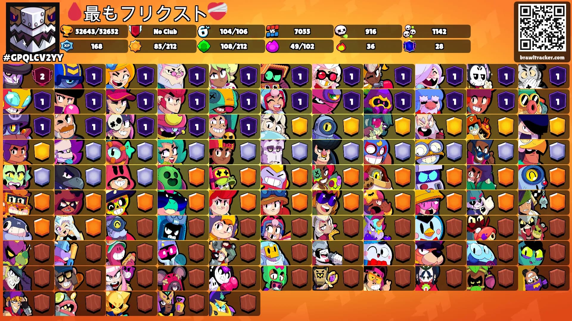 🩸最もフリクスト❤️‍🩹's Ranks