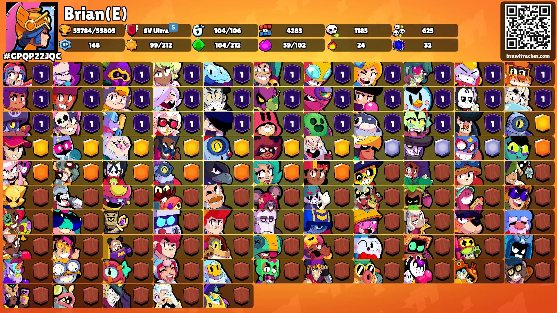 Brian(E)'s Ranks