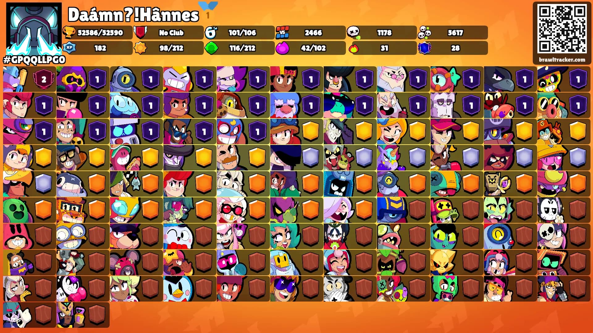 Daámn?!Hânnes🥇's Ranks