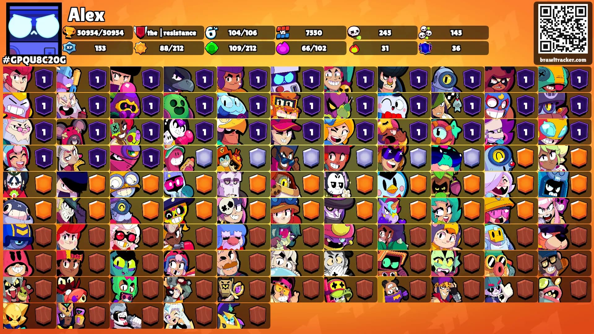 Alex's Ranks