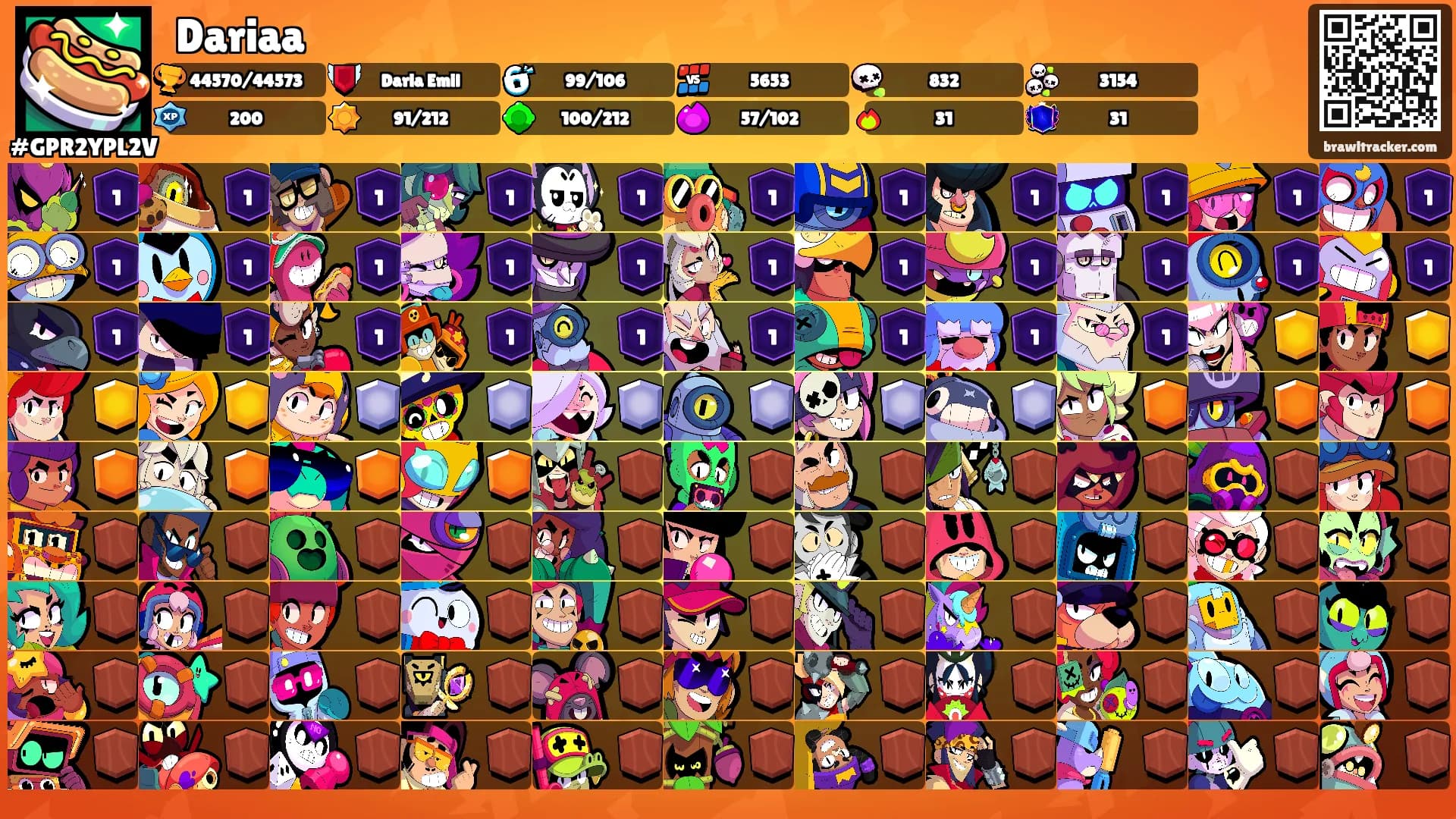 ރDariaa's Ranks