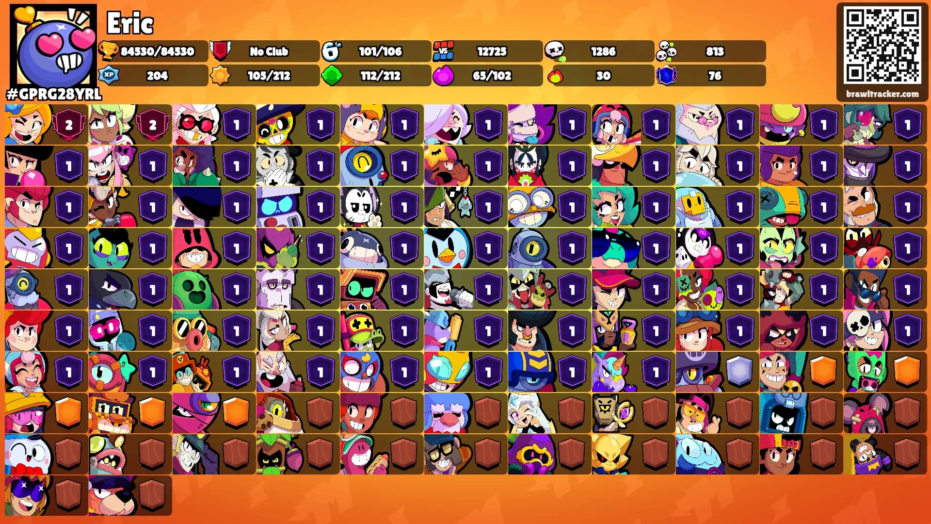 Eric's Ranks