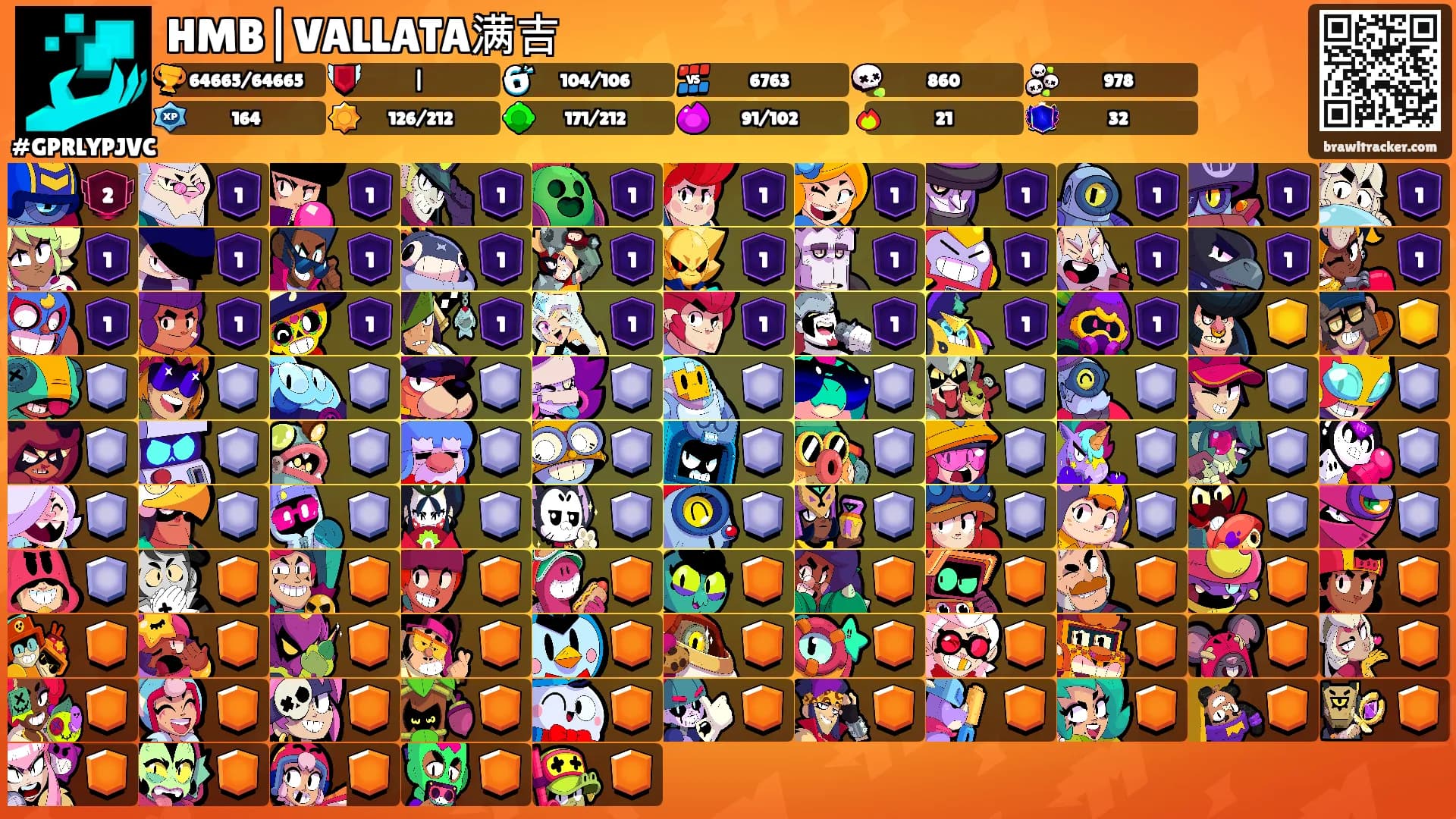 HMB|VALLATA满吉's Ranks
