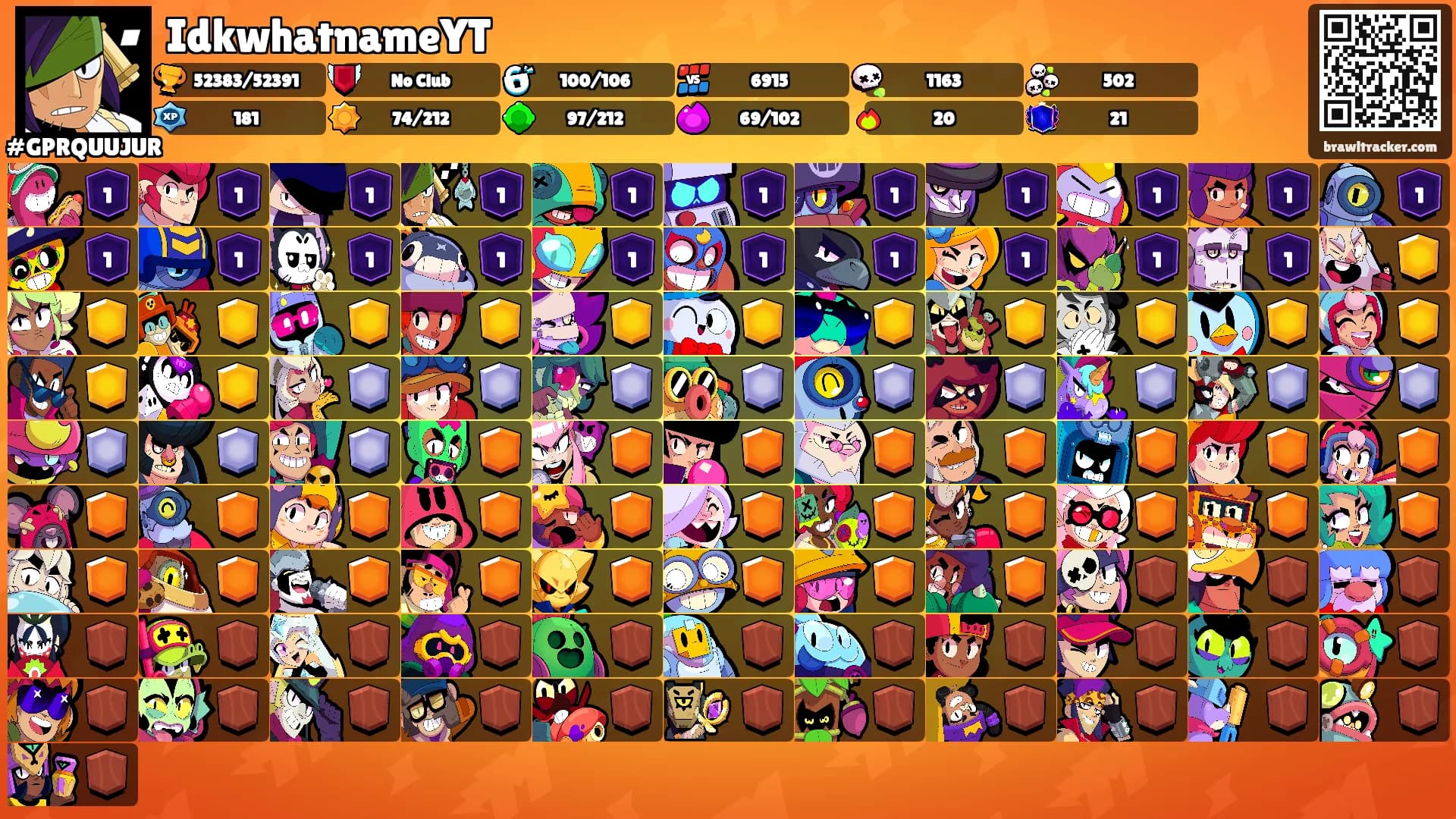 IdkwhatnameYT's Ranks