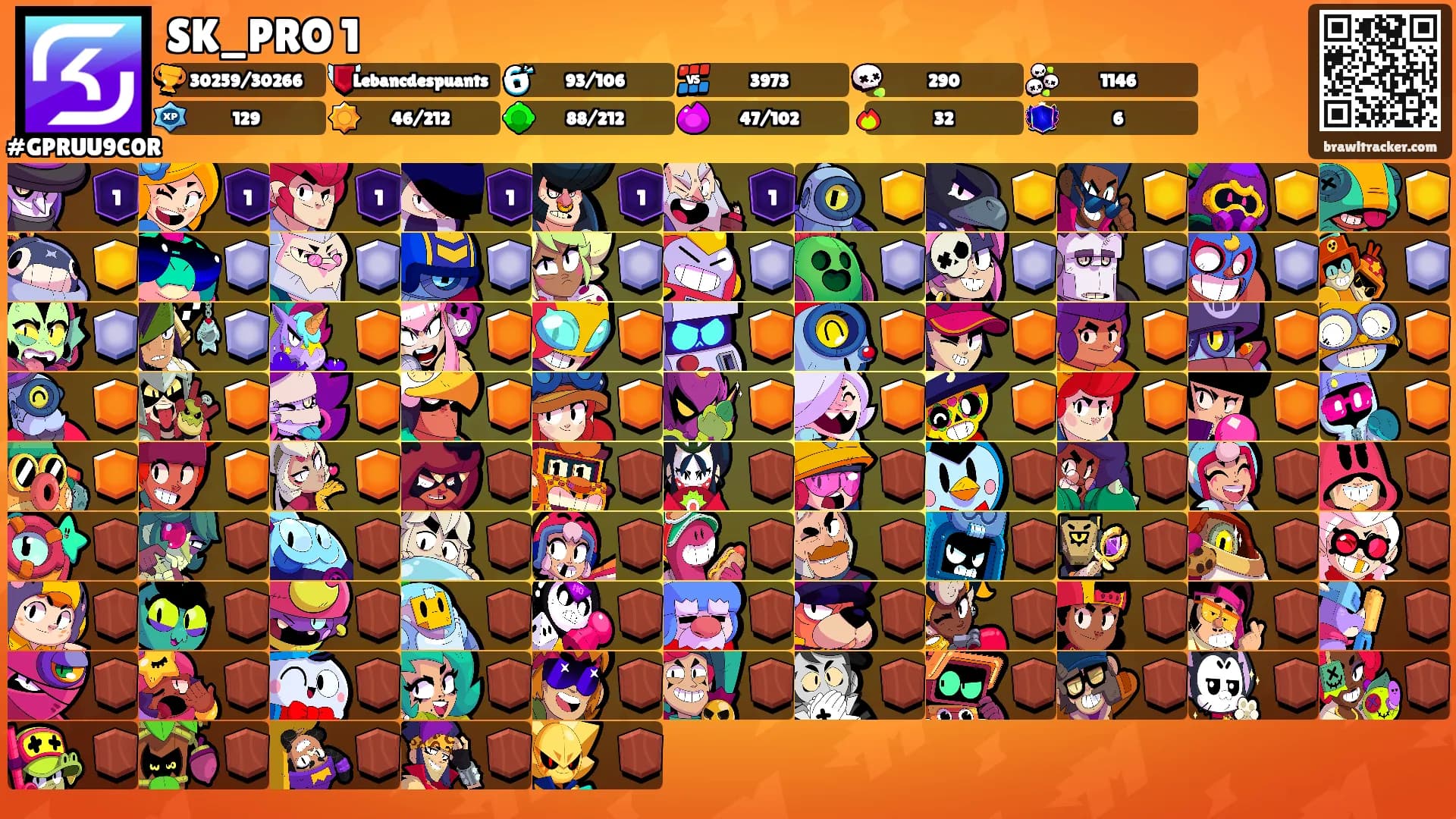 SK_PRO 1's Ranks