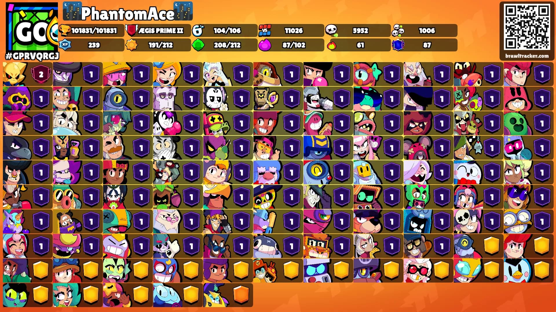 🌃PhantomAce🌃's Ranks