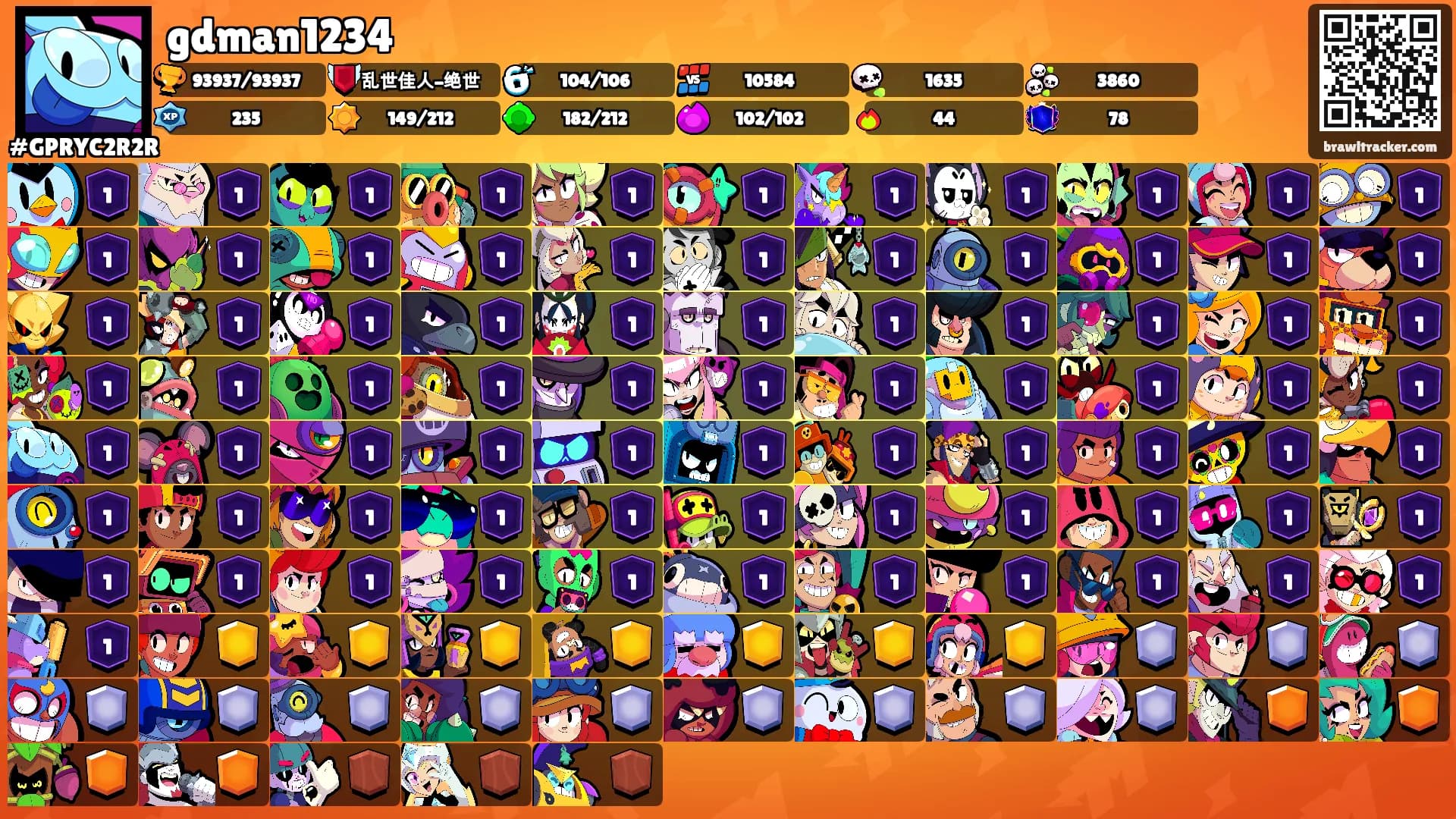 gdman1234's Ranks