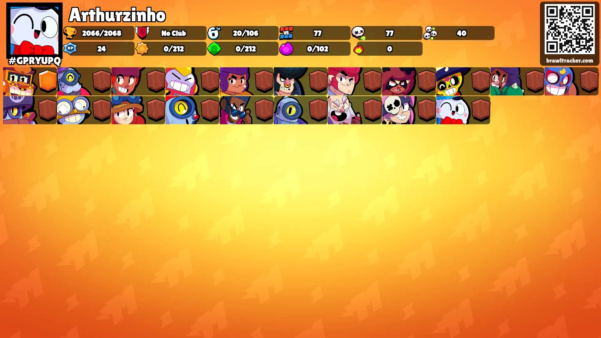 Arthurzinho's Ranks