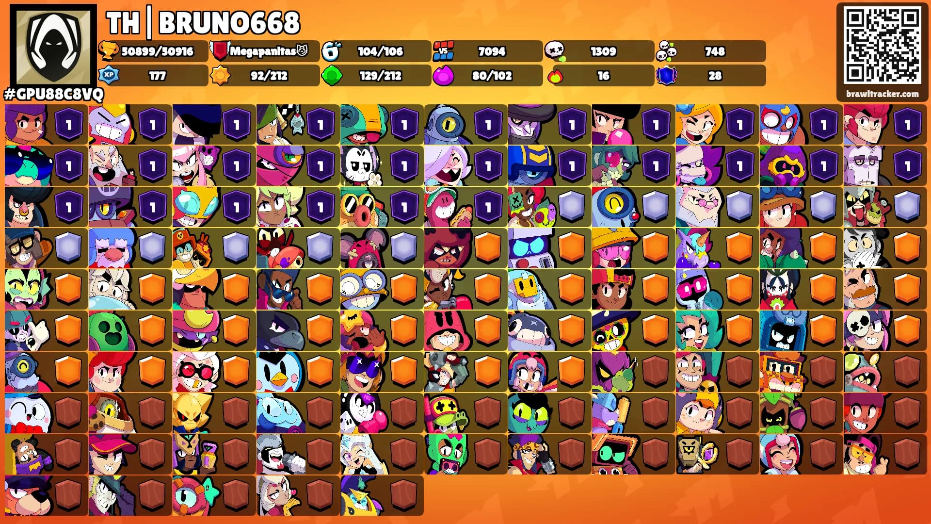 TH|BRUNO668's Ranks