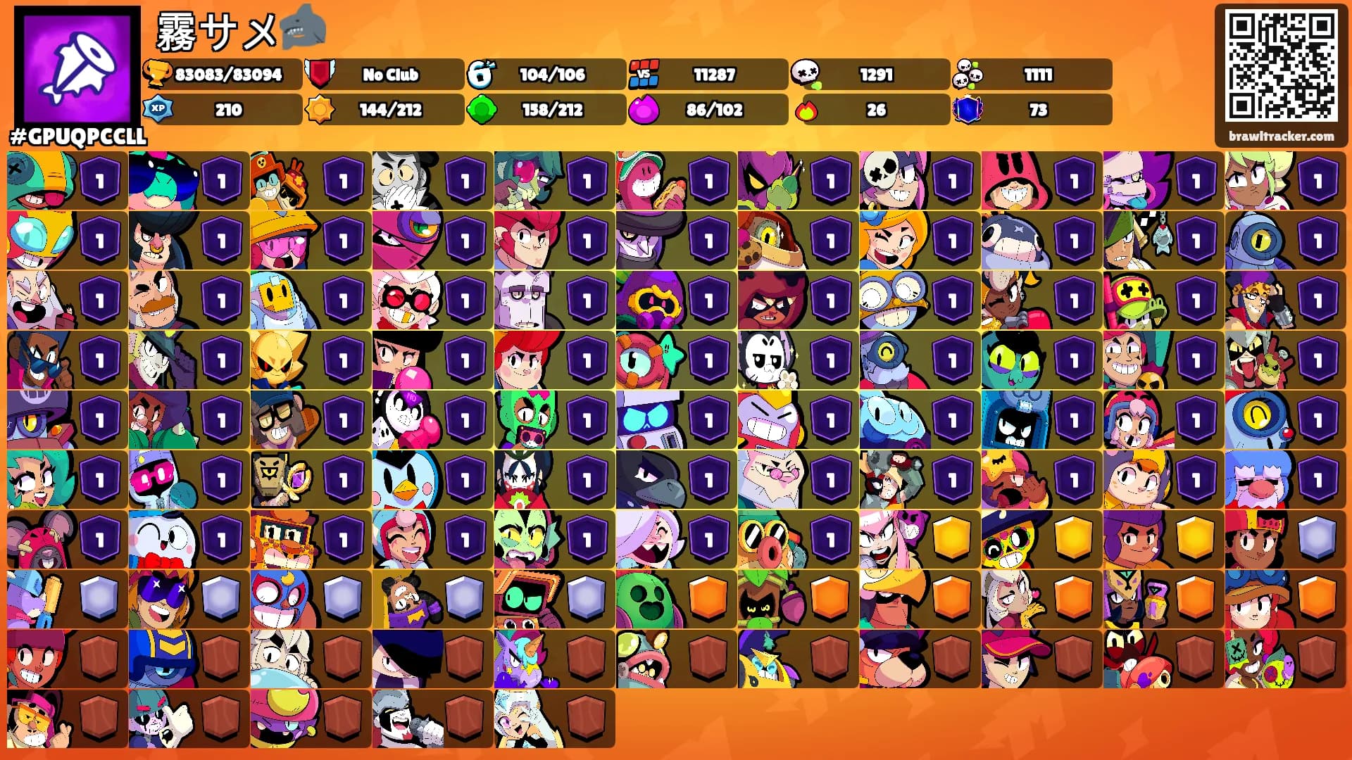 霧サメ🦈's Ranks