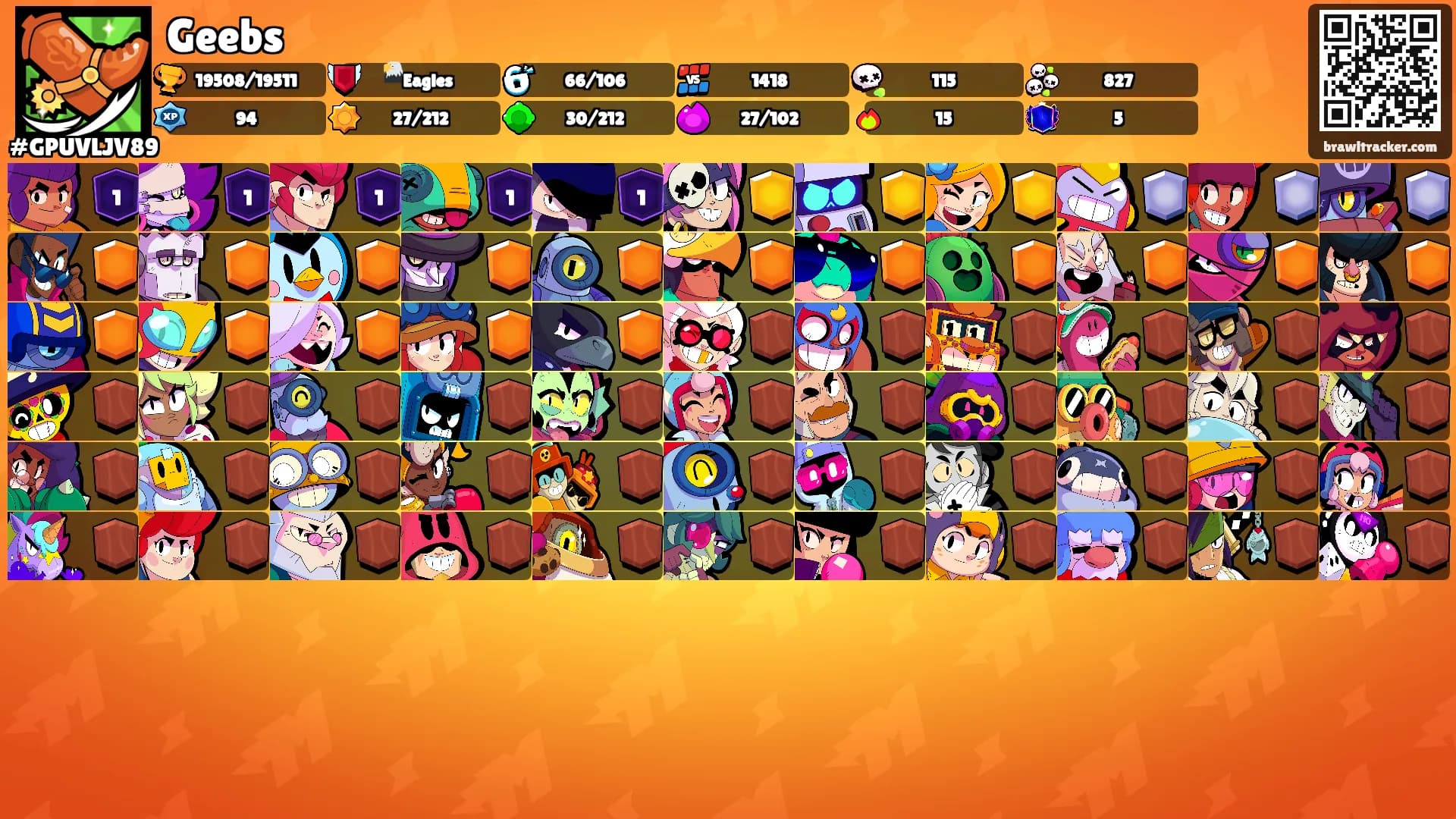 Geebs's Ranks