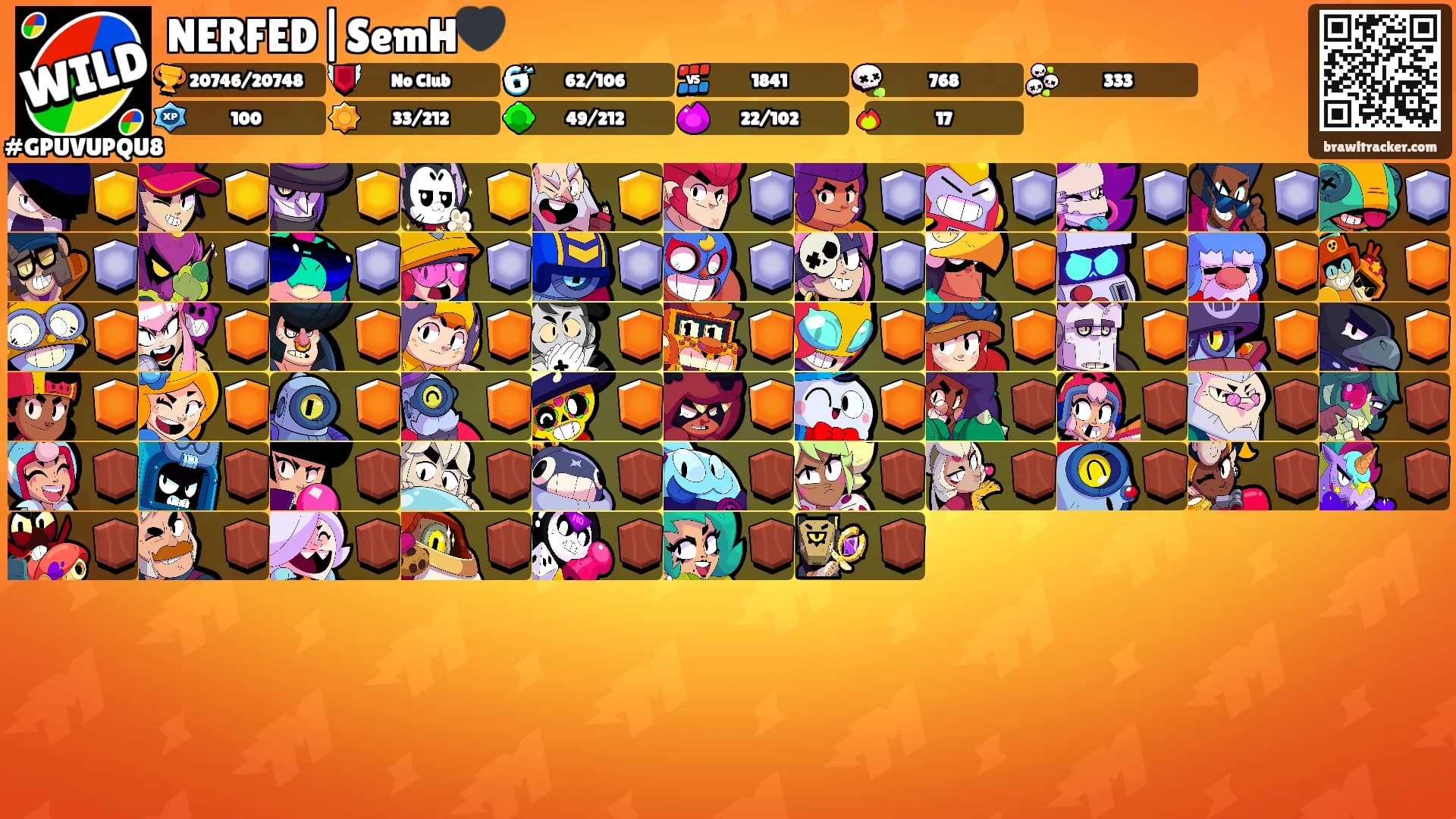 NERFED|SemH🖤's Ranks