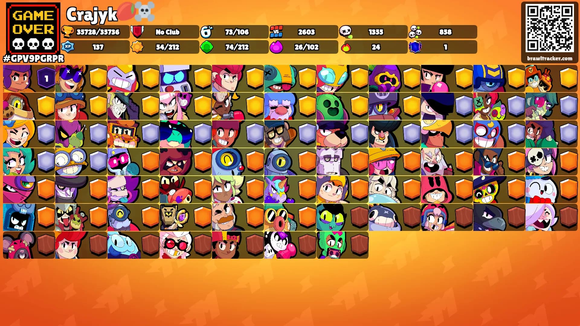 Crajyk🥭☠️'s Ranks