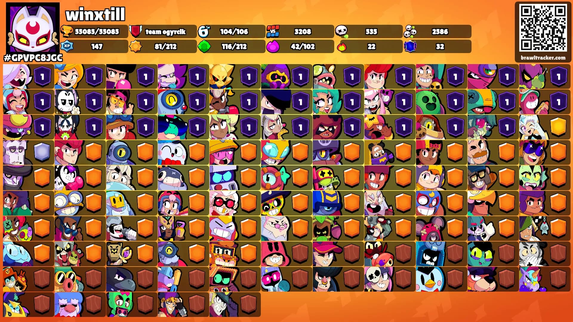 winxtill's Ranks