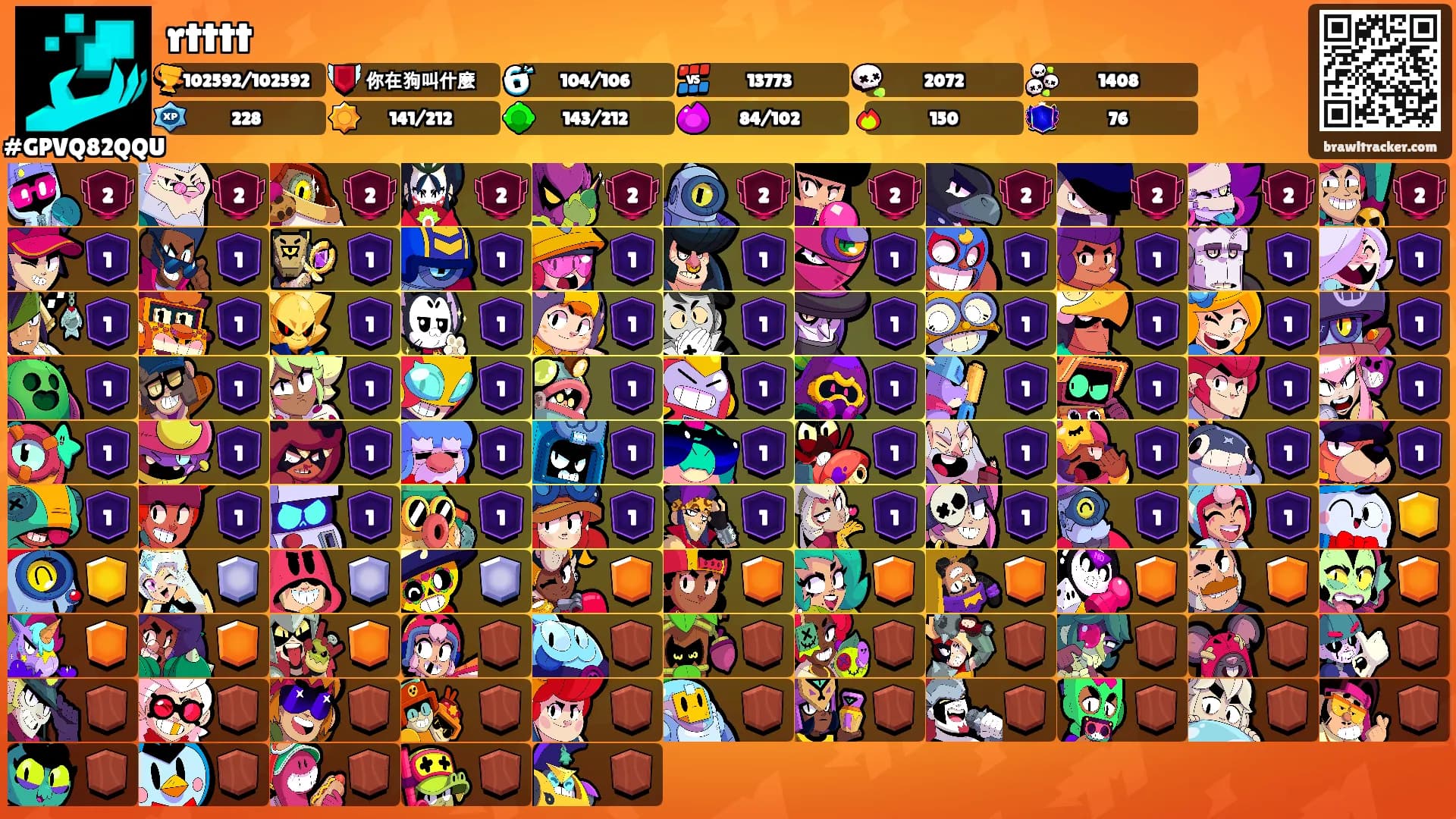 rtttt's Ranks