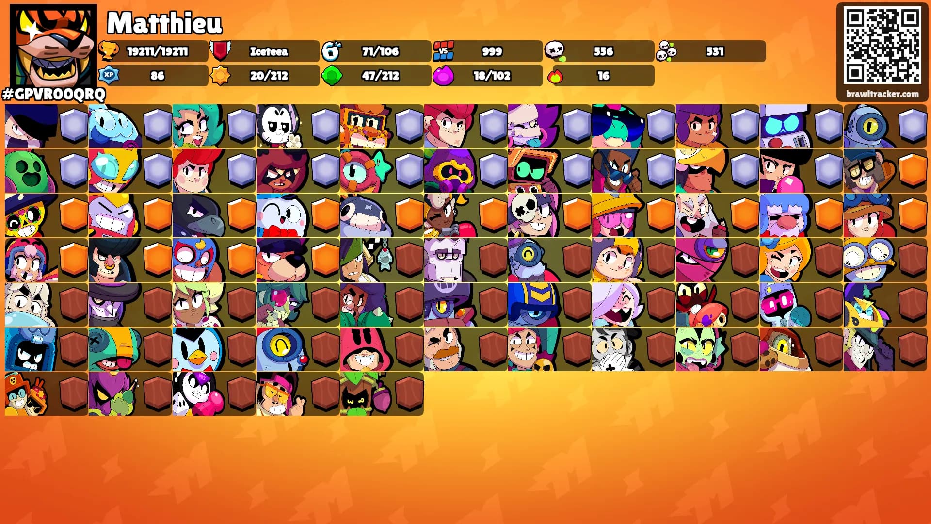 Matthieu's Ranks