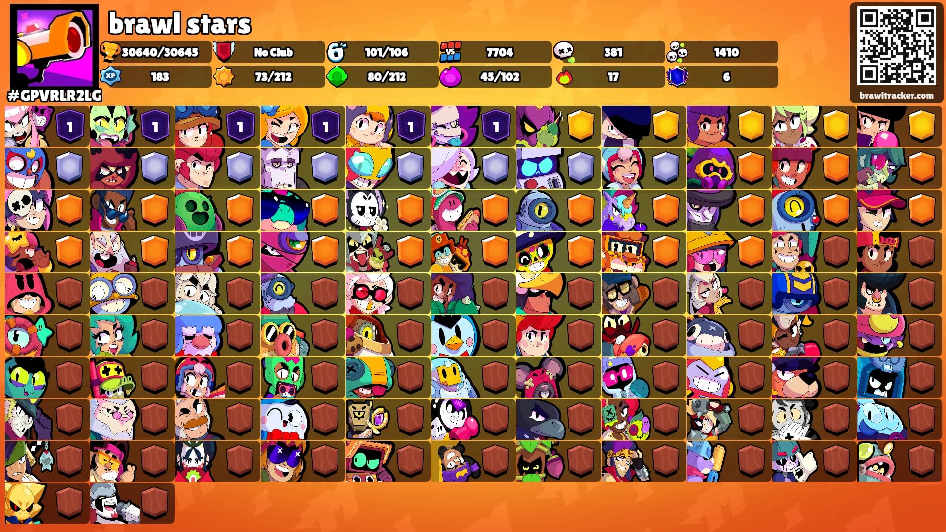 brawl stars's Ranks