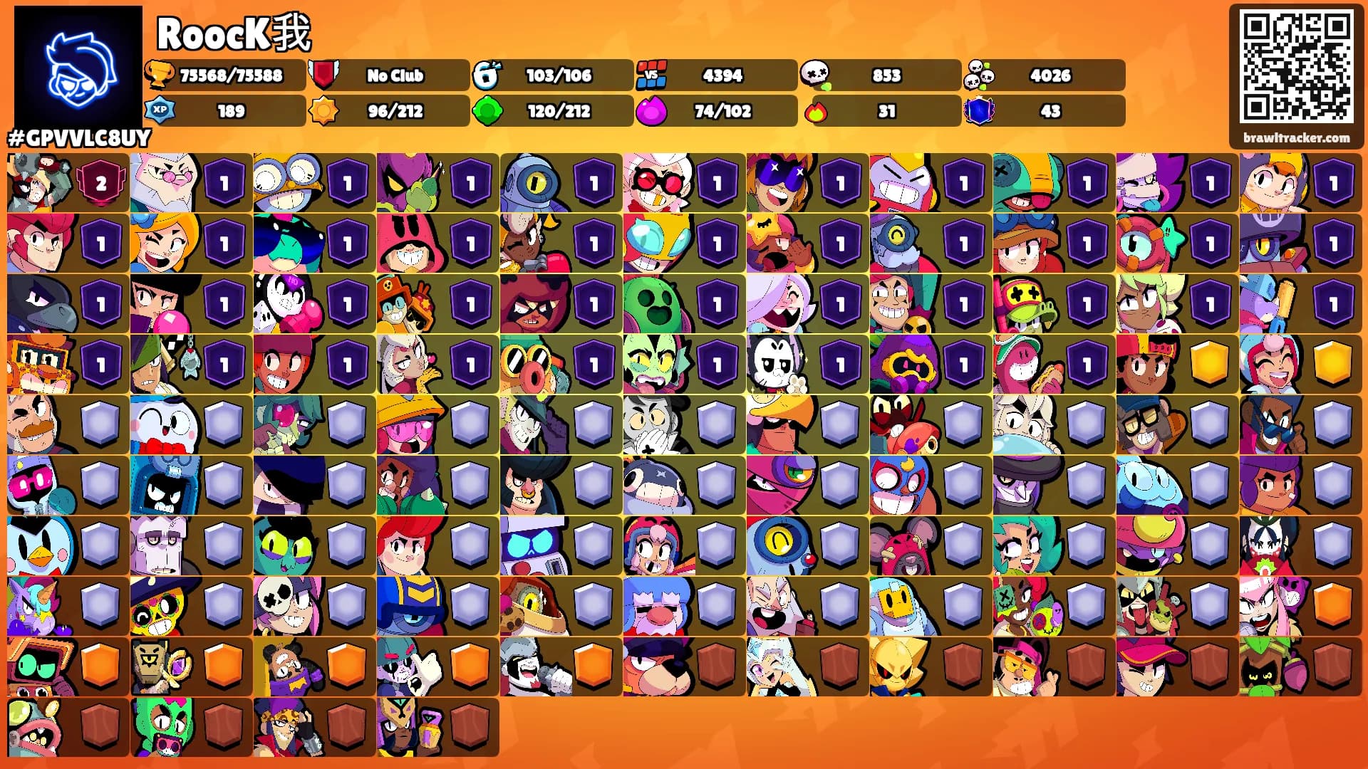 RoocK我's Ranks
