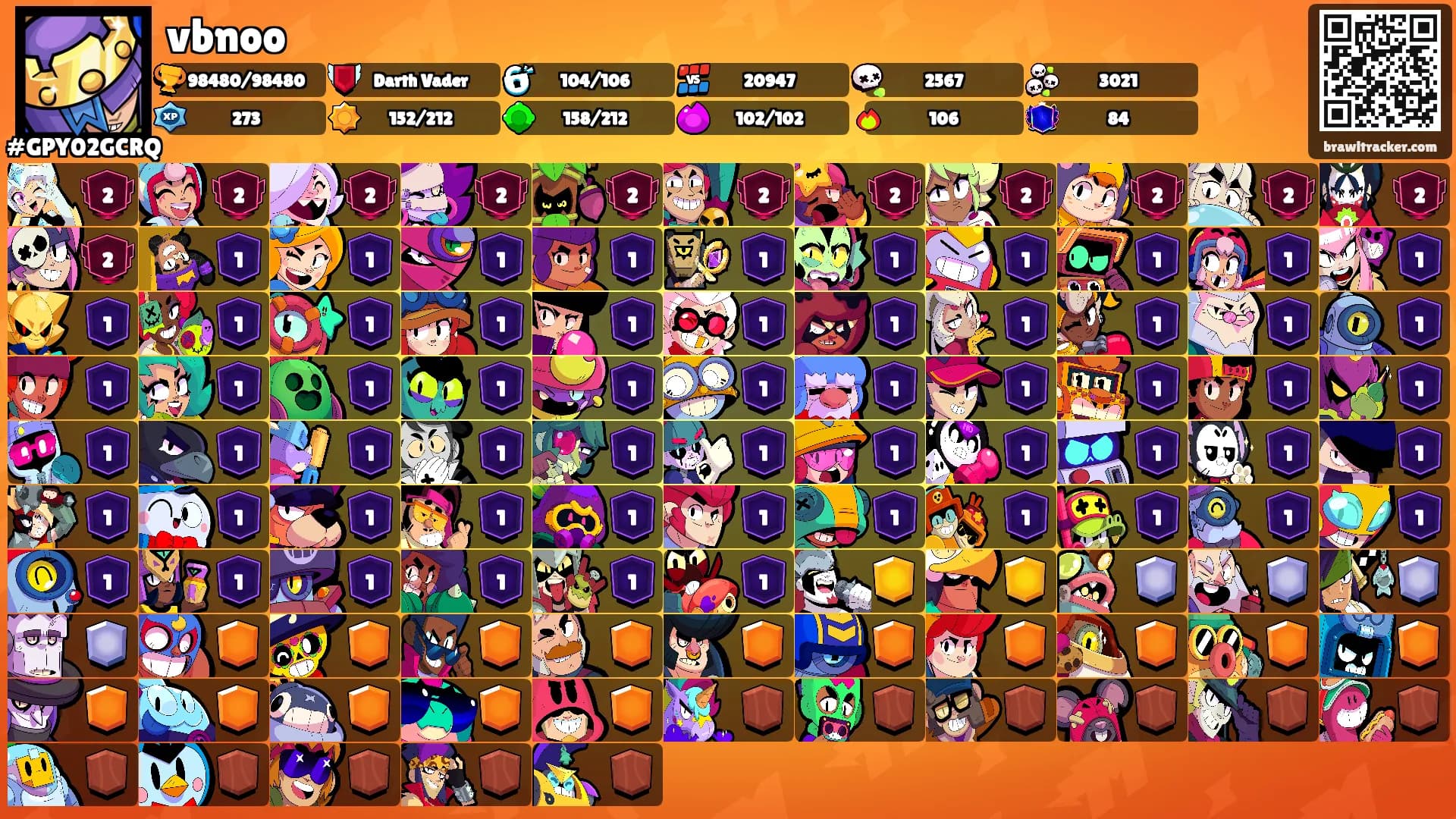 vbnoo's Ranks