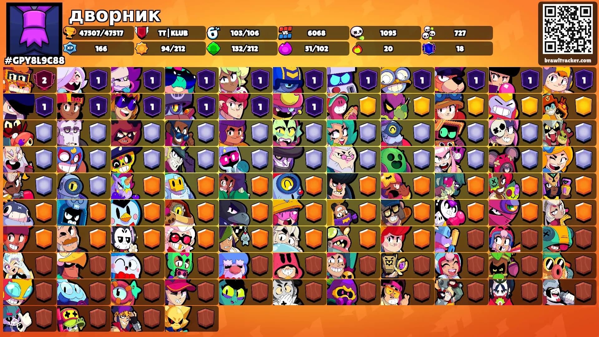 дворник's Ranks