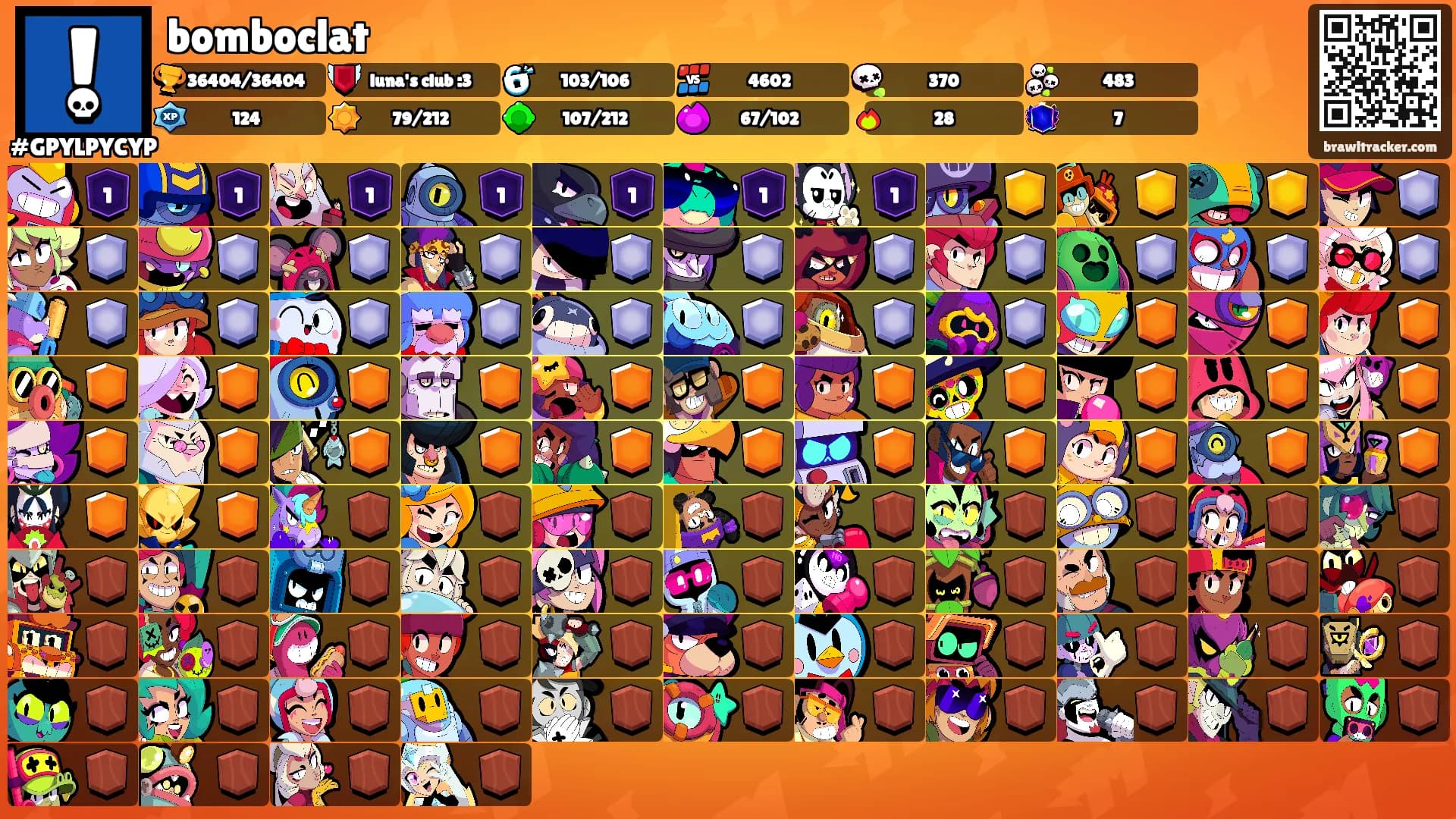 bomboclat's Ranks