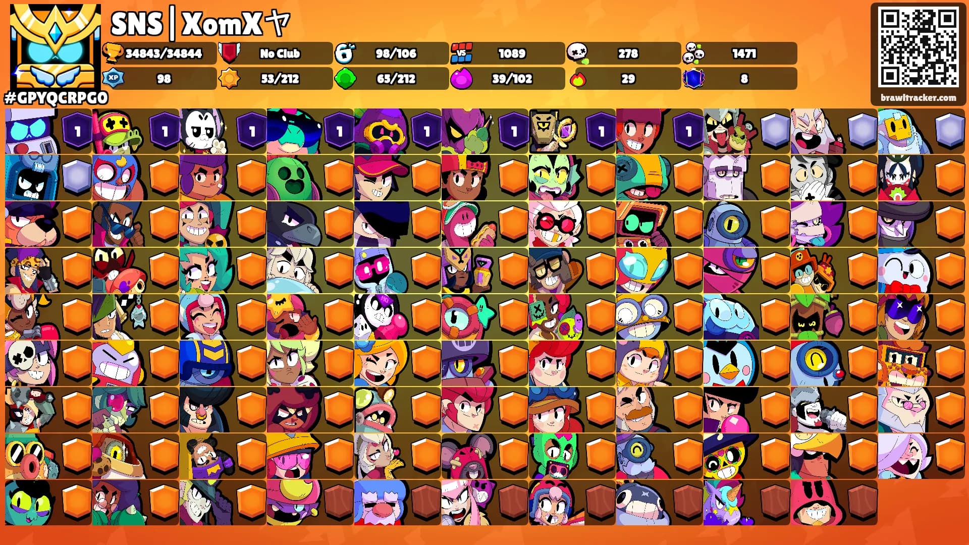 SNS|XomXヤ's Ranks