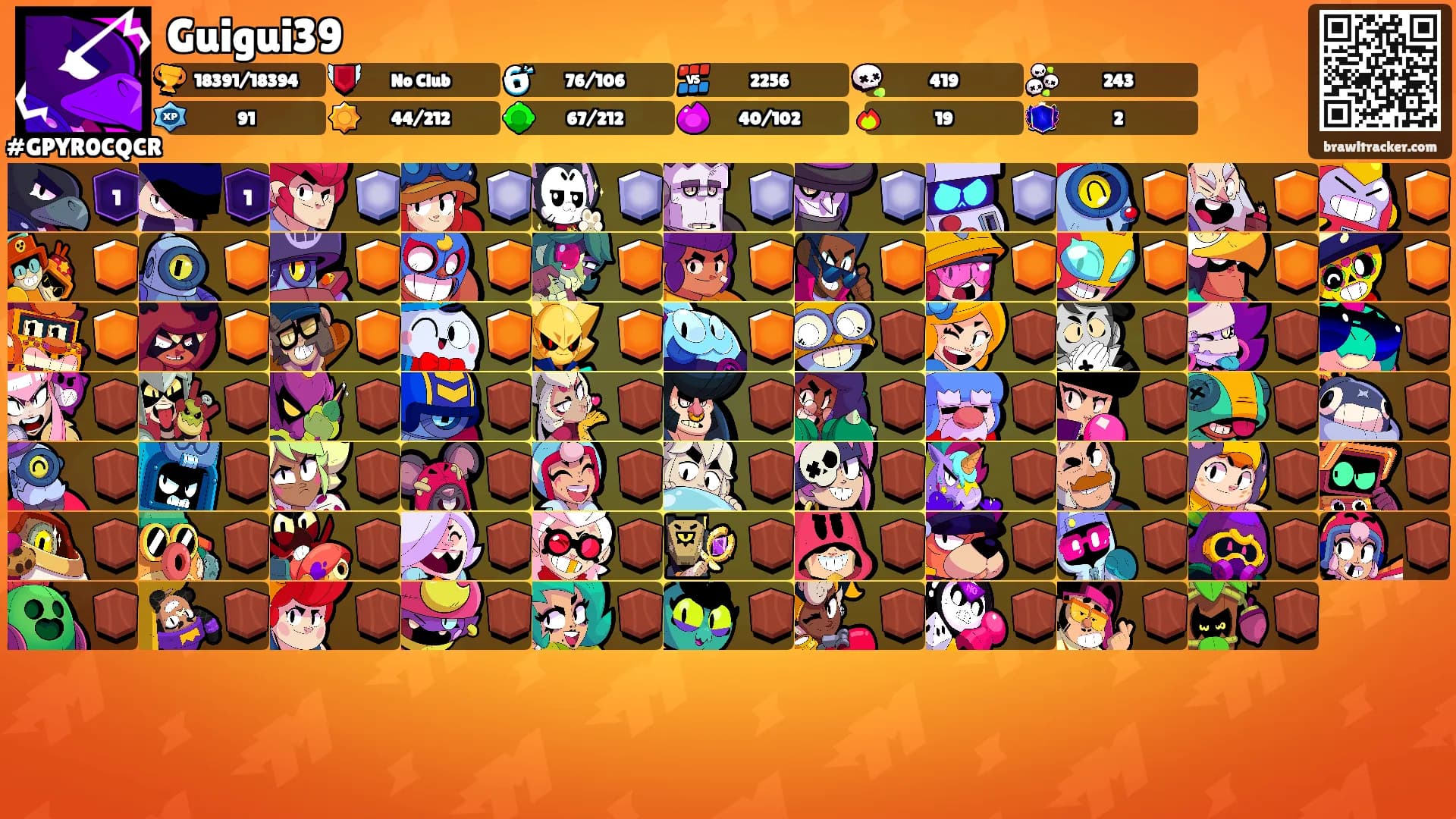 Guigui39's Ranks