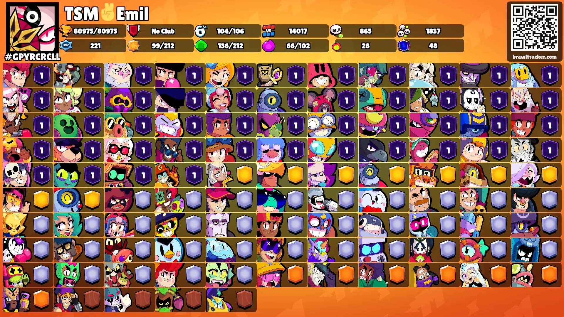 TSM✌️Emil's Ranks